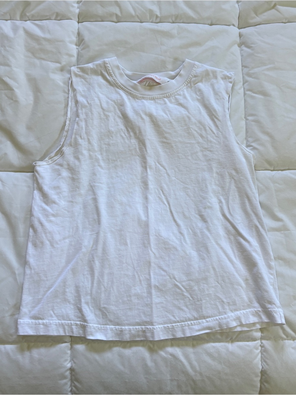 White SeeByChloe Tee